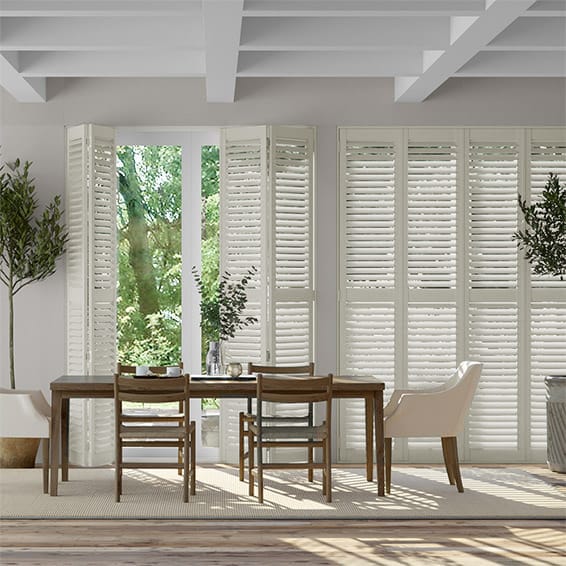 Sherbrooke Egg Shell Shutter Blinds