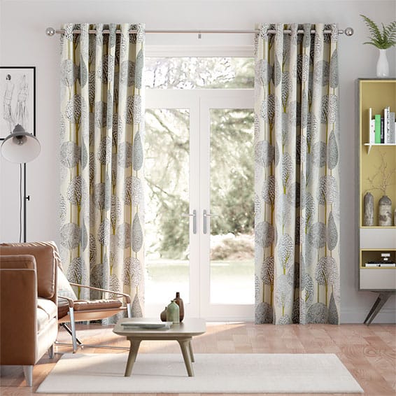 Silhouette Linen Curtains