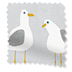 Splash Gulls Storm Grey Roller Blind swatch image