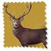 Deer Ochre Curtains swatch image