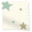 Starry Skies Duck Egg Roller Blind swatch image