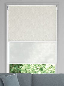 Double Roller Static Ivory Blind Double Roller Blind thumbnail image