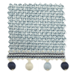 Thermal Luxe Dimout Blue Mist & Henley Roller Blind swatch image