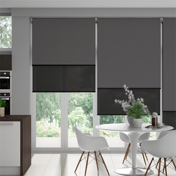Double Roller Titan Wrought Iron Blind
