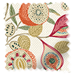 Tropical Fruit Berry Ivory Roman Blind swatch image