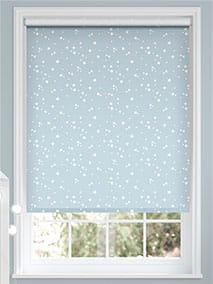 Twinkling Stars Blockout Baby Blue Roller Blind thumbnail image