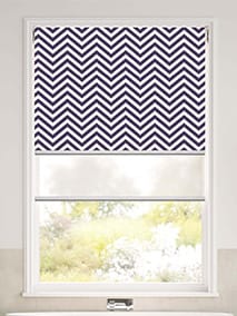 Express Twist2Fit Double Roller Deep Indigo Double Roller Blind thumbnail image