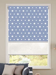 Express Twist2Fit Double Roller Blue Double Roller Blind thumbnail image