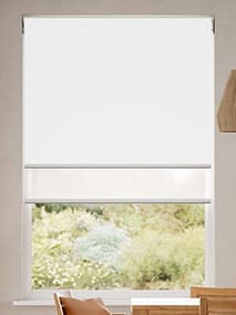 Next Day Twist2Fit Double Roller Chalk Double Roller Blind thumbnail image