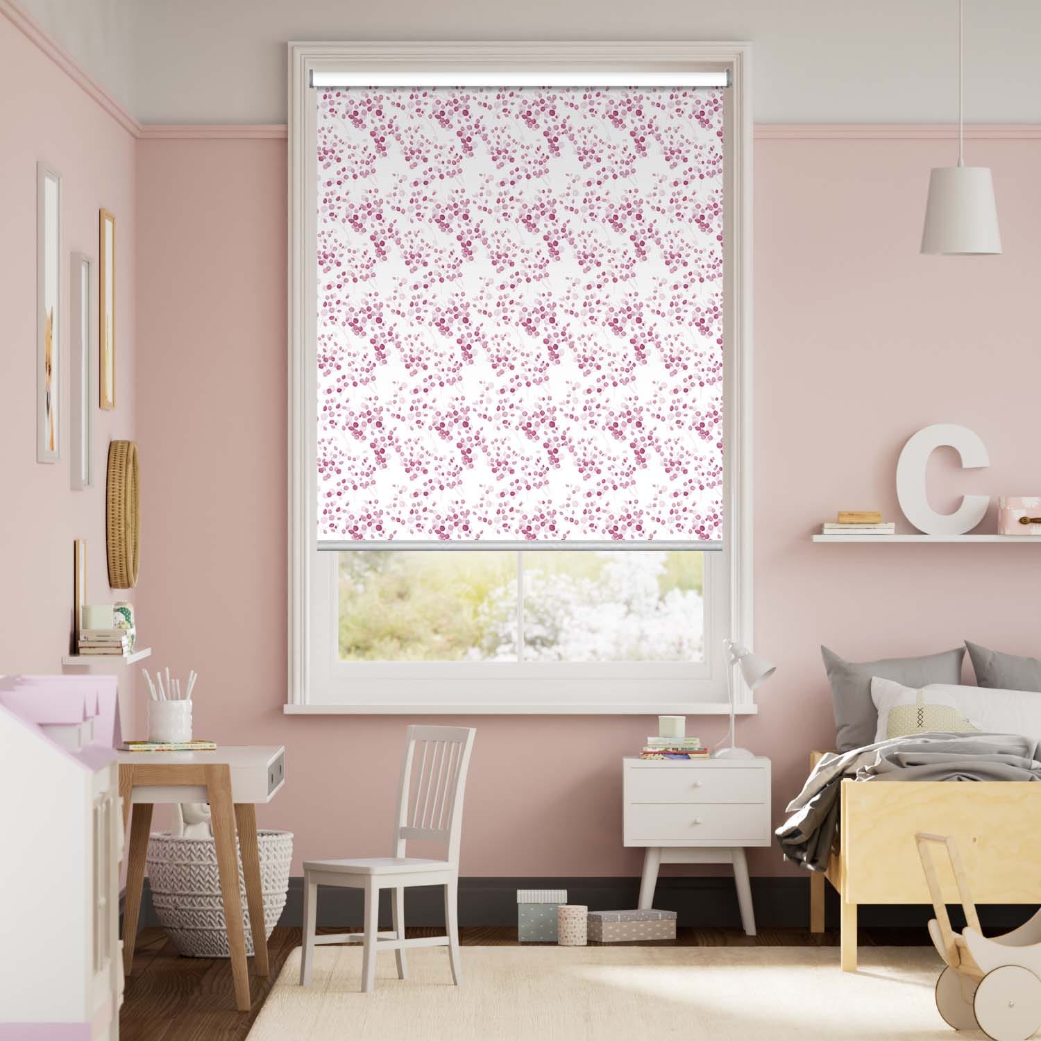 Express Twist2Fit Blockout Mulberry Roller Blind