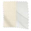 Double S-Fold Villa Ivory & Snow Curtains sample image