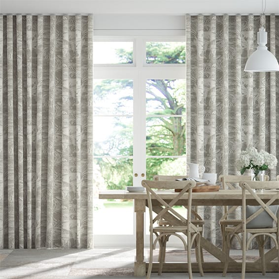 S-Fold Kinabalu Silver Curtains