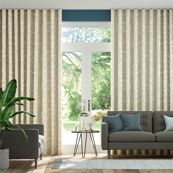 S-Fold Olmeca Linen  Curtains
