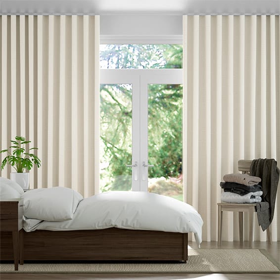 S-Fold Penrith Cream Curtains