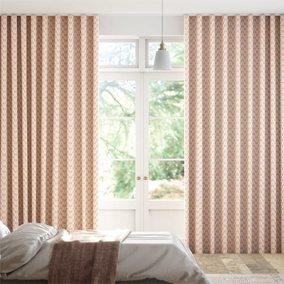S-Fold Poacea Blush  Curtains