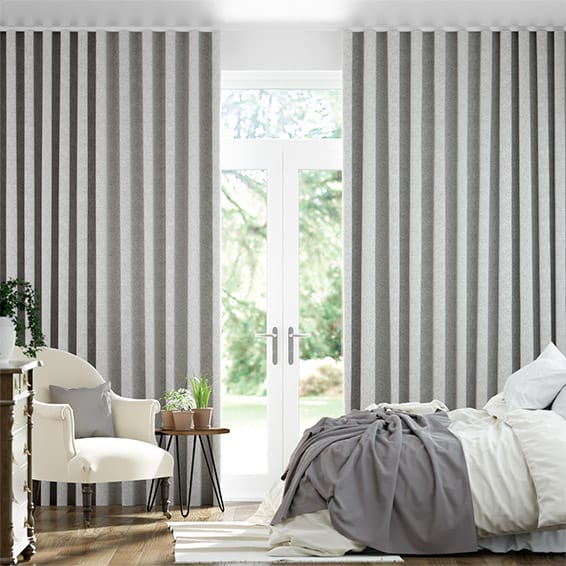 S-Fold Waycroft Grey Curtains