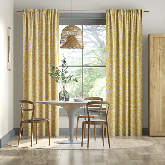 William Morris Acorn Sunshine  Curtains